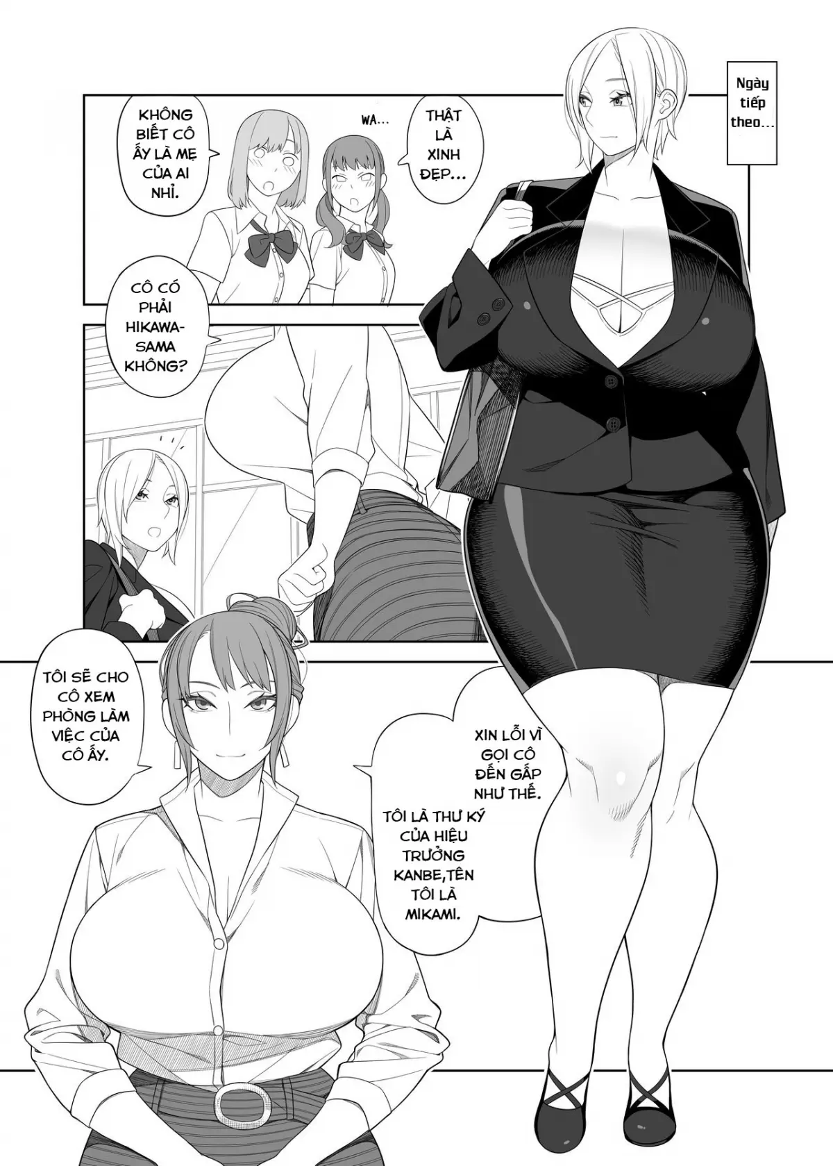 Bakunyuu Mama wa Gakuenchou no Onna 2 - Full trang 7