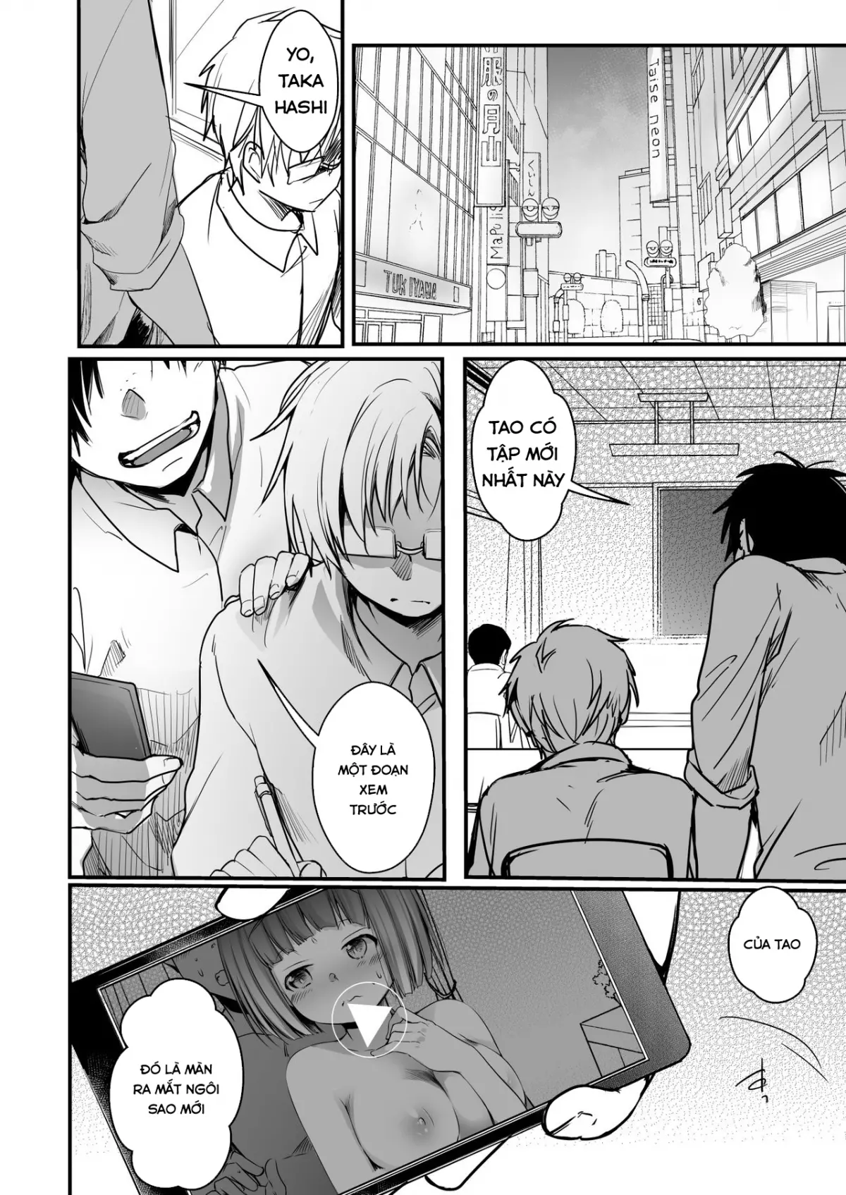 Onaji Juku ni Kayou You ni Natte Ii Kanji ni Natta Onnanoko ga Koushi to Hamedori Kimeteta Hanashi - Full trang 72