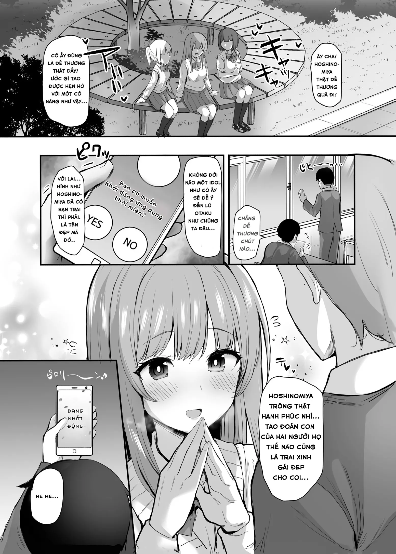 Gakuen no Idol ni Saimin Kareshi Mensuru Otaku-kun - Full trang 2