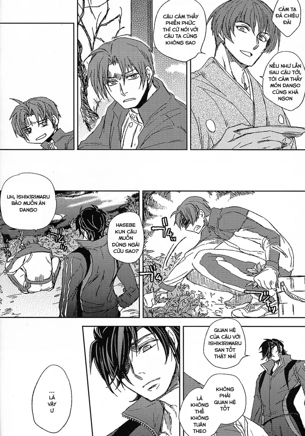 Touken ranbu dj - Hananiarashi no tatoe mo aru zo - Full trang 34