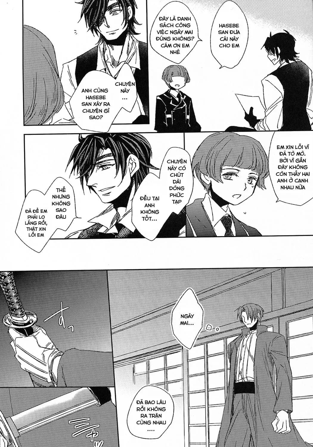 Touken ranbu dj - Hananiarashi no tatoe mo aru zo - Full trang 52