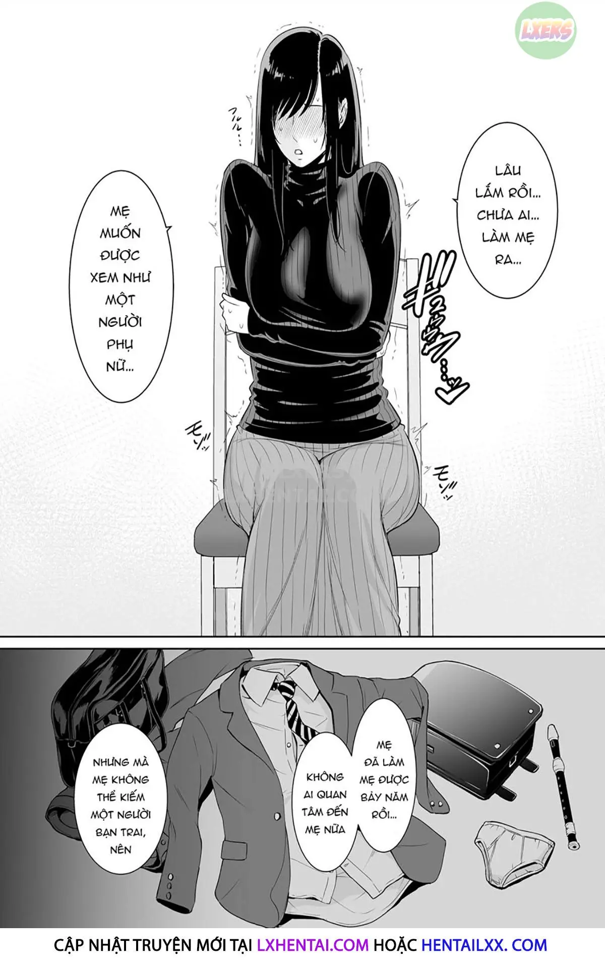 Haha wa Yoru ni Saku Single Mother no Haishin Kiroku - Full trang 23