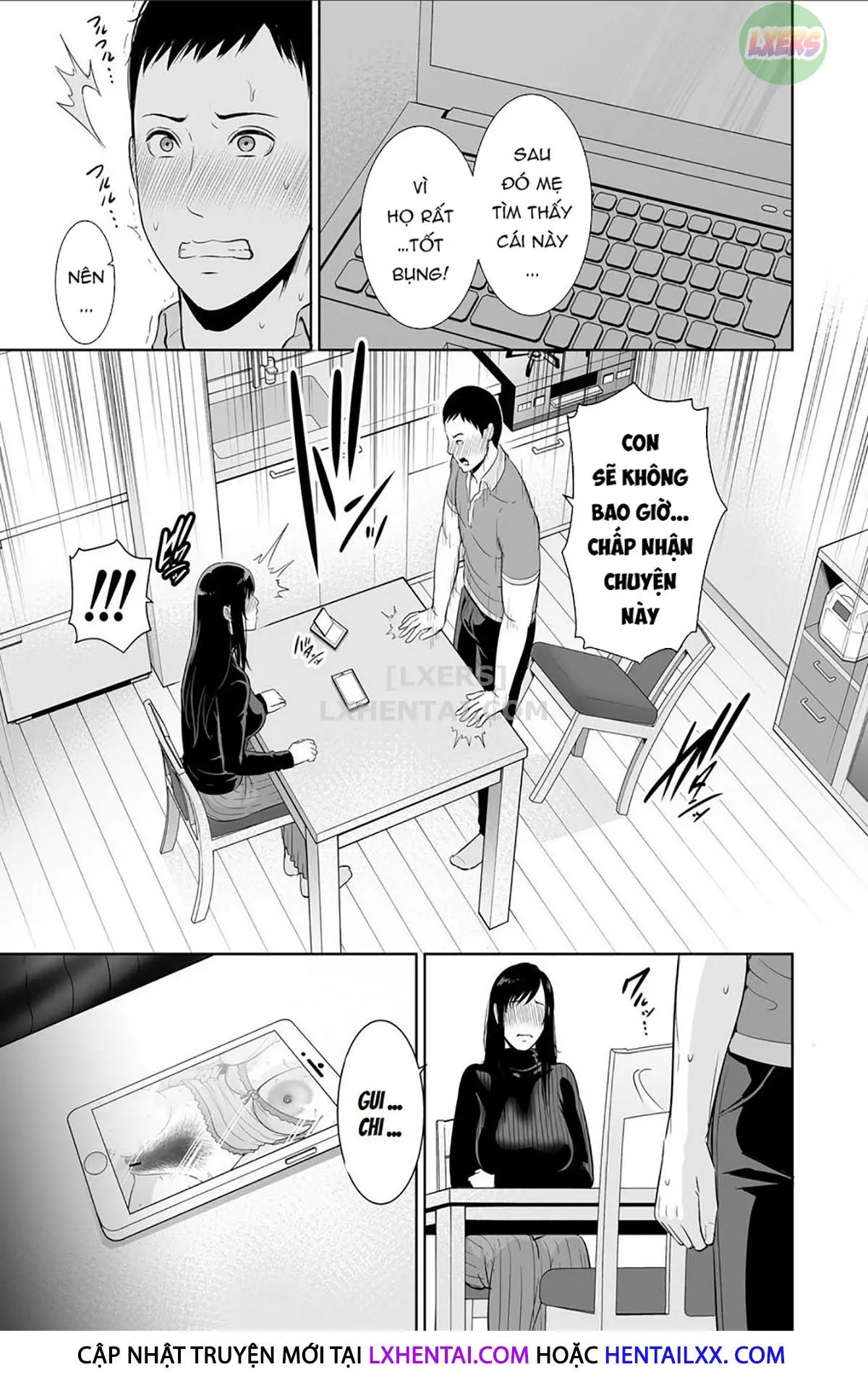 Haha wa Yoru ni Saku Single Mother no Haishin Kiroku - Full trang 24