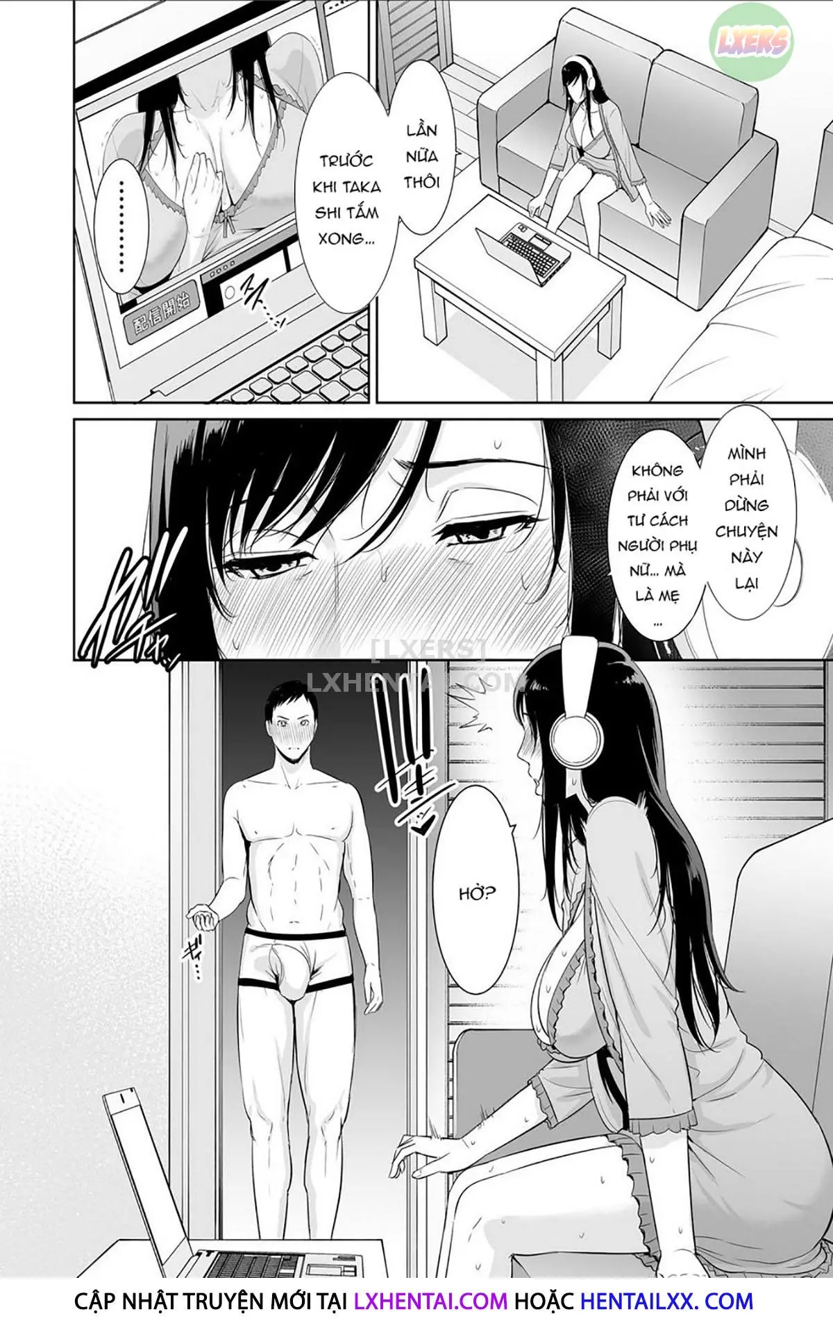 Haha wa Yoru ni Saku Single Mother no Haishin Kiroku - Full trang 25