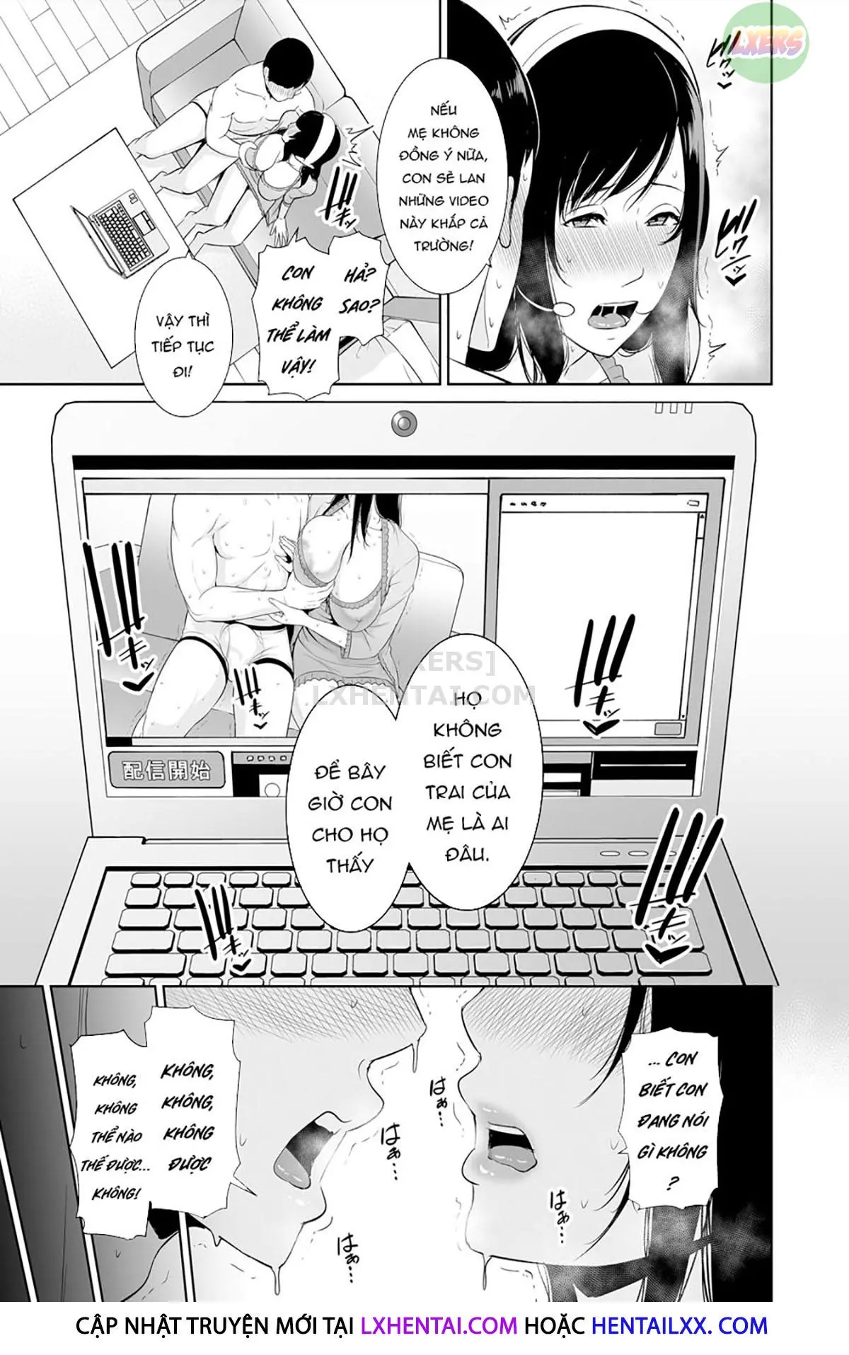 Haha wa Yoru ni Saku Single Mother no Haishin Kiroku - Full trang 28