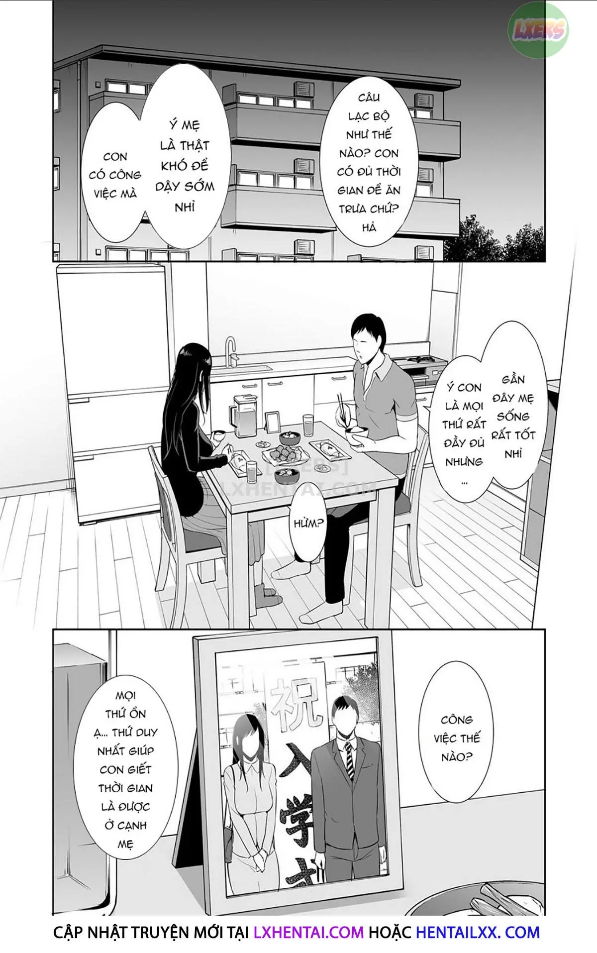 Haha wa Yoru ni Saku Single Mother no Haishin Kiroku - Full trang 3