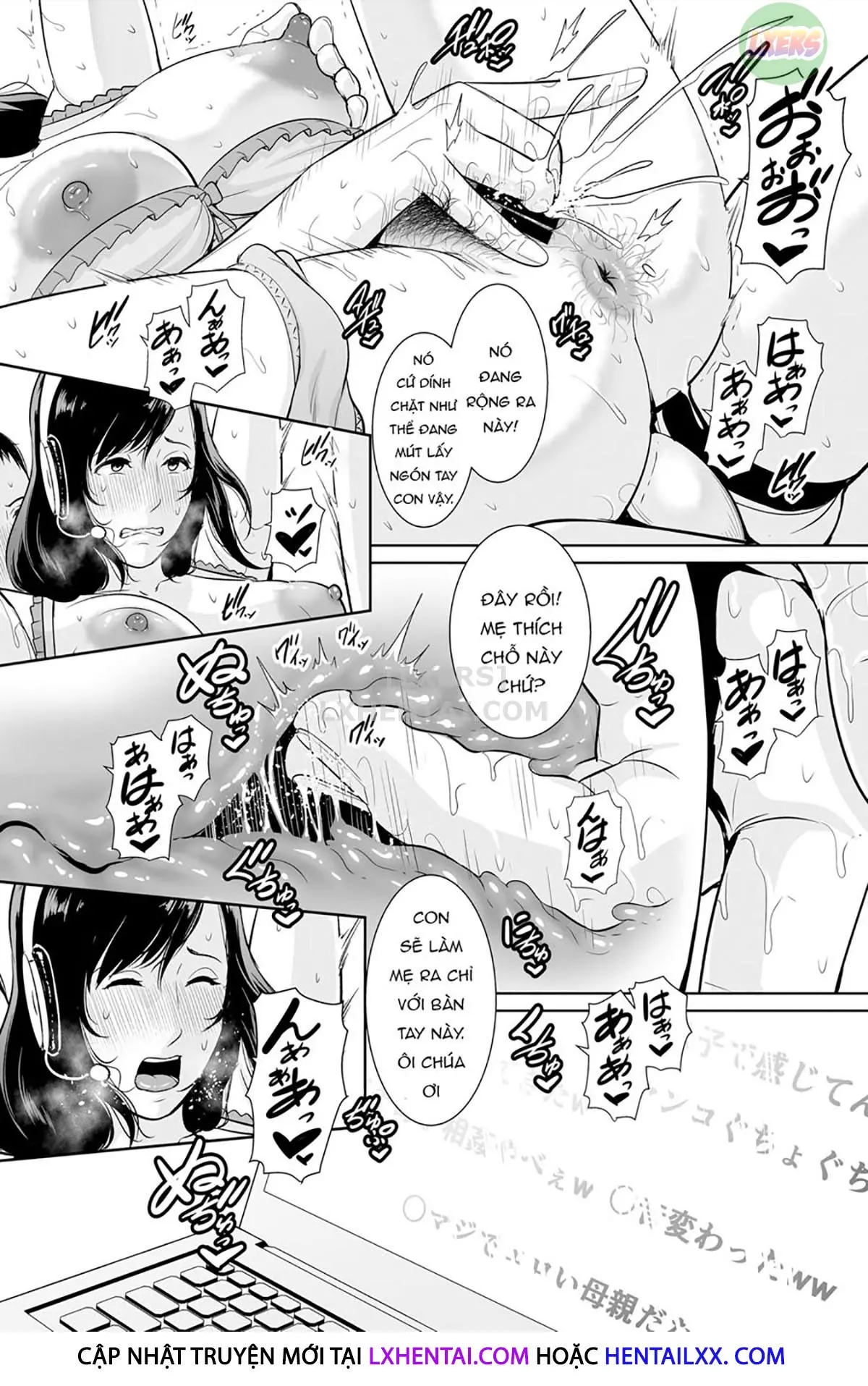 Haha wa Yoru ni Saku Single Mother no Haishin Kiroku - Full trang 33