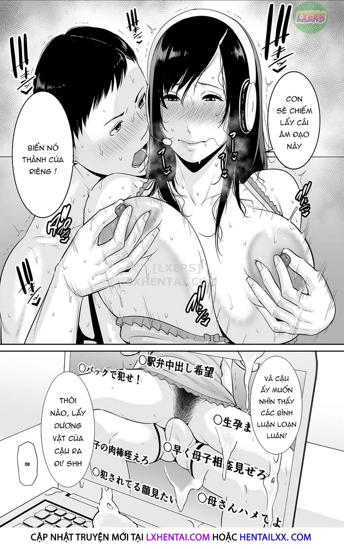 Haha wa Yoru ni Saku Single Mother no Haishin Kiroku - Full trang 38