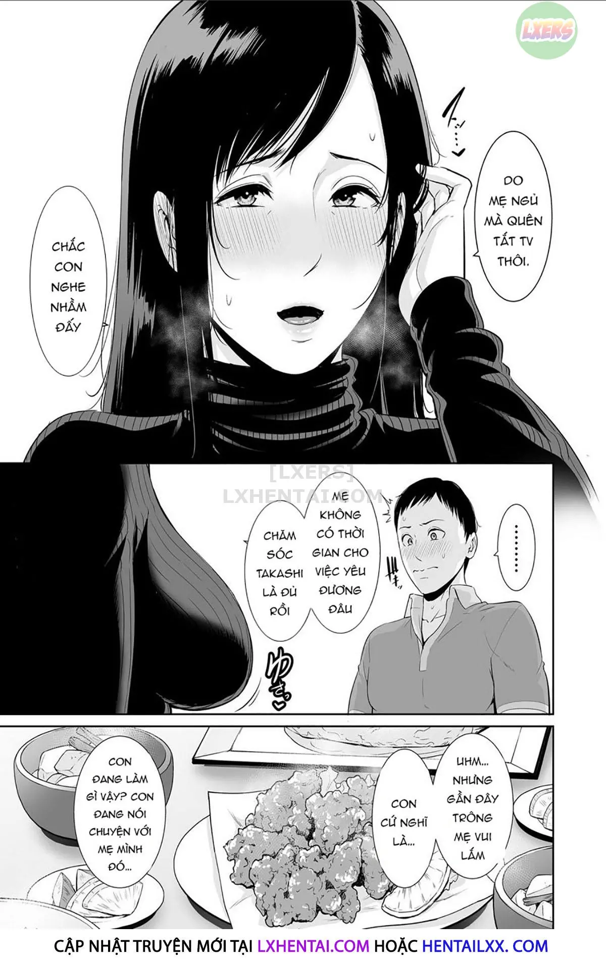 Haha wa Yoru ni Saku Single Mother no Haishin Kiroku - Full trang 6