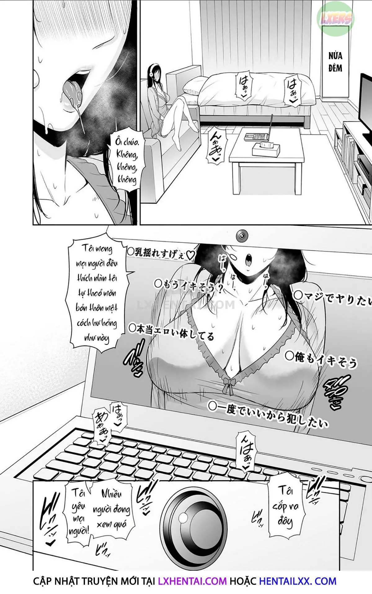 Haha wa Yoru ni Saku Single Mother no Haishin Kiroku - Full trang 9