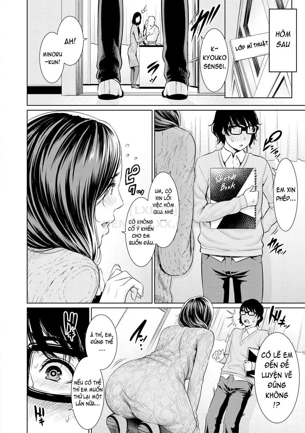 Sensei wa Seiyoku o Osaerarenai - Full trang 12