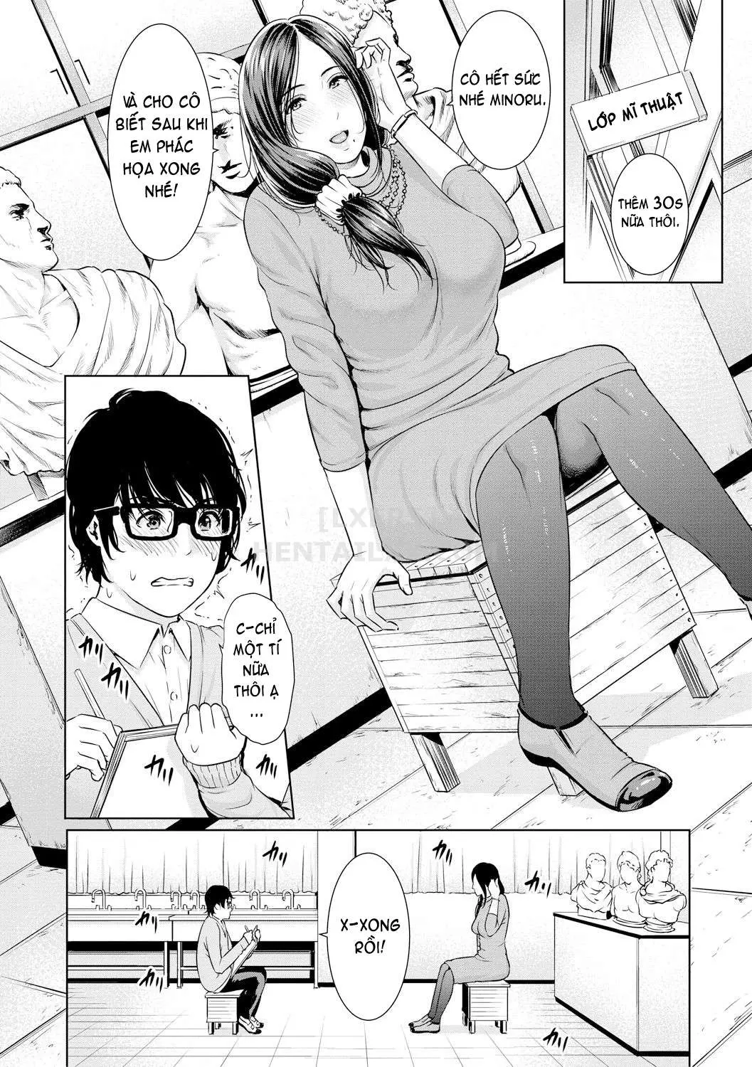 Sensei wa Seiyoku o Osaerarenai - Full trang 8