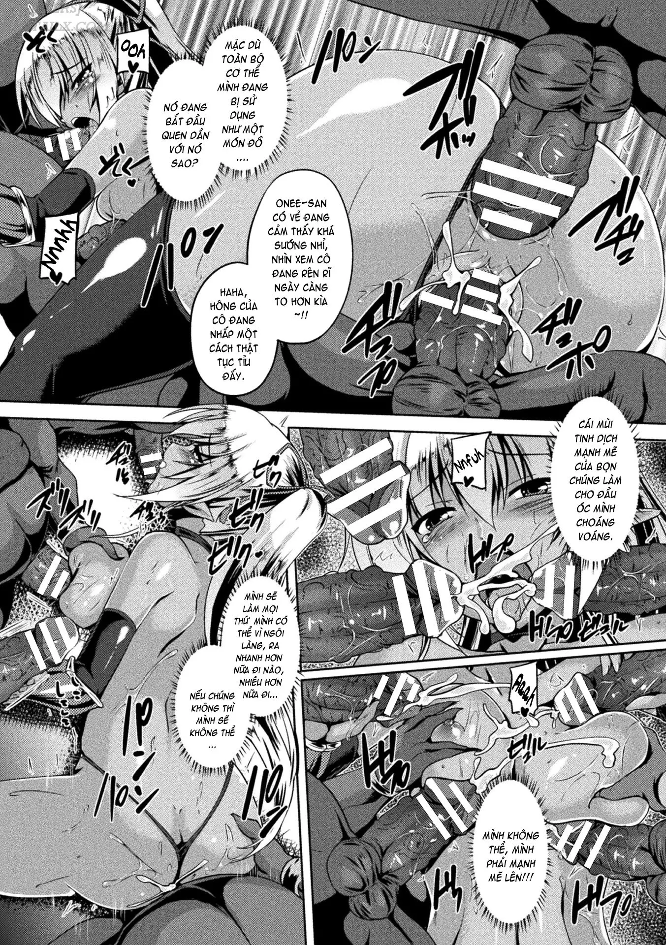 Gunjoku no Dark Elf | Gang-raped Dark Elf - Full trang 15
