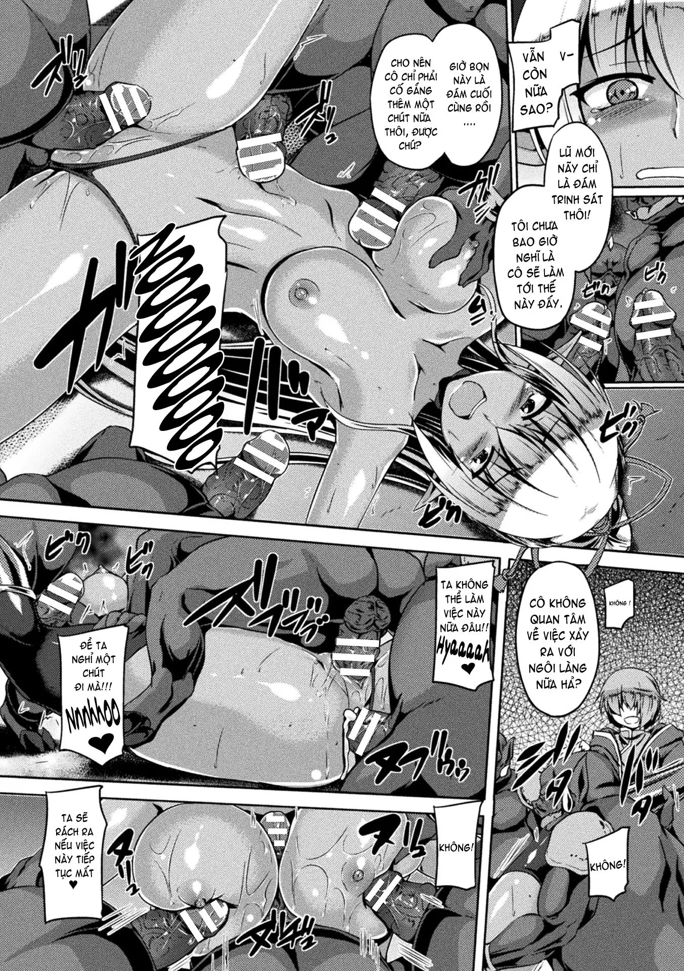 Gunjoku no Dark Elf | Gang-raped Dark Elf - Full trang 17