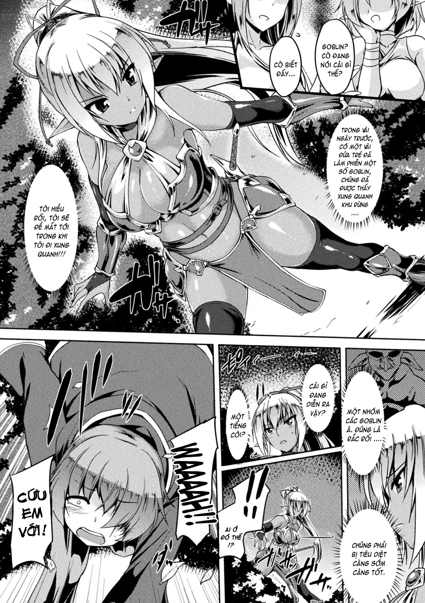 Gunjoku no Dark Elf | Gang-raped Dark Elf - Full trang 2