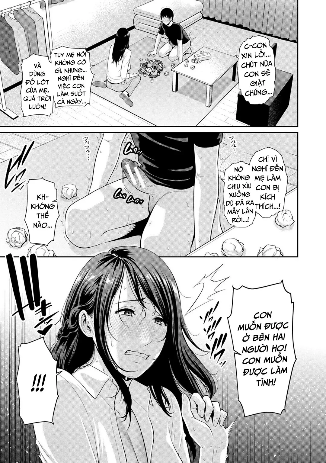 Boku dake no Inbo-tachi | My Three Horny Moms - Full trang 114
