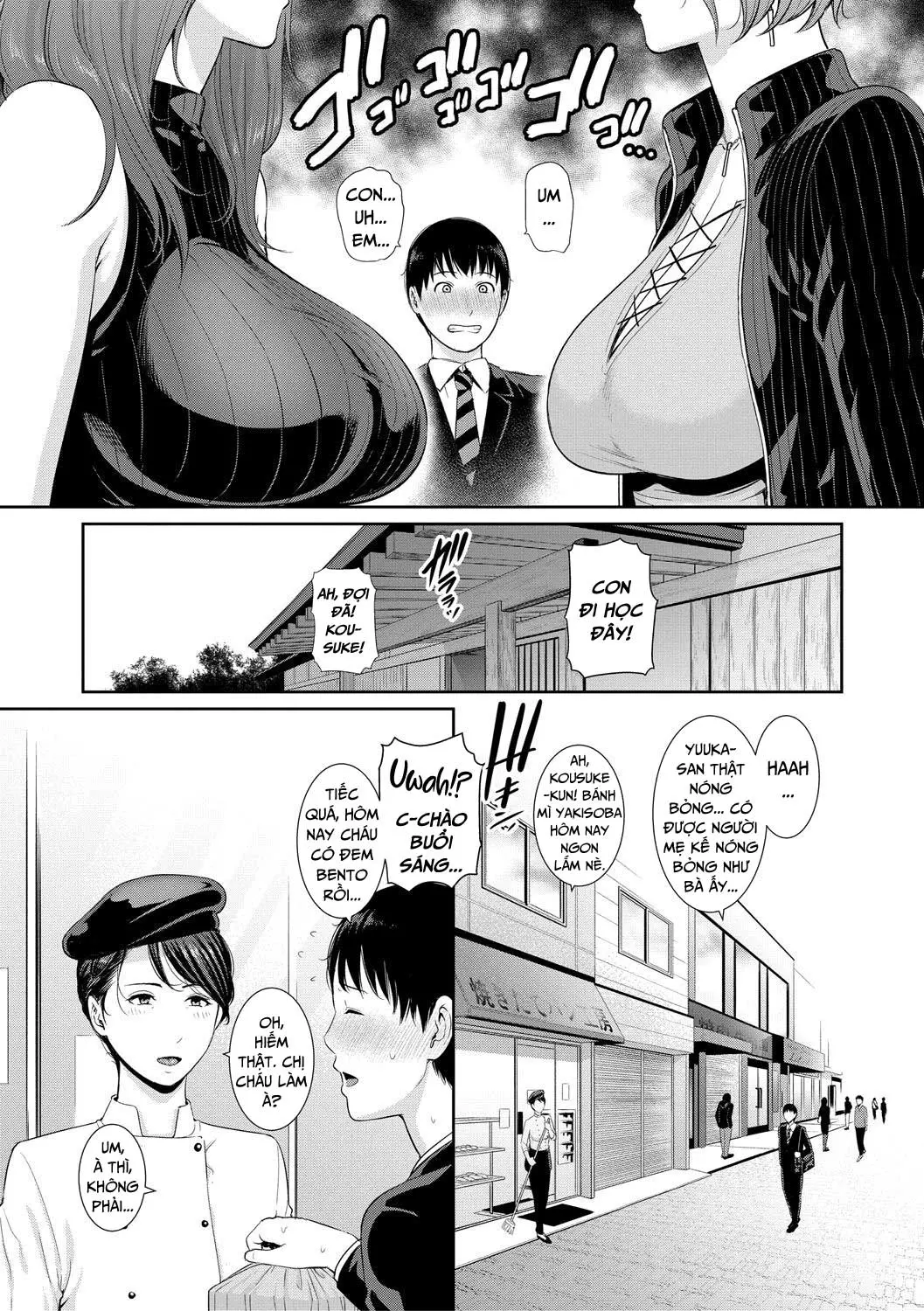 Boku dake no Inbo-tachi | My Three Horny Moms - Full trang 12