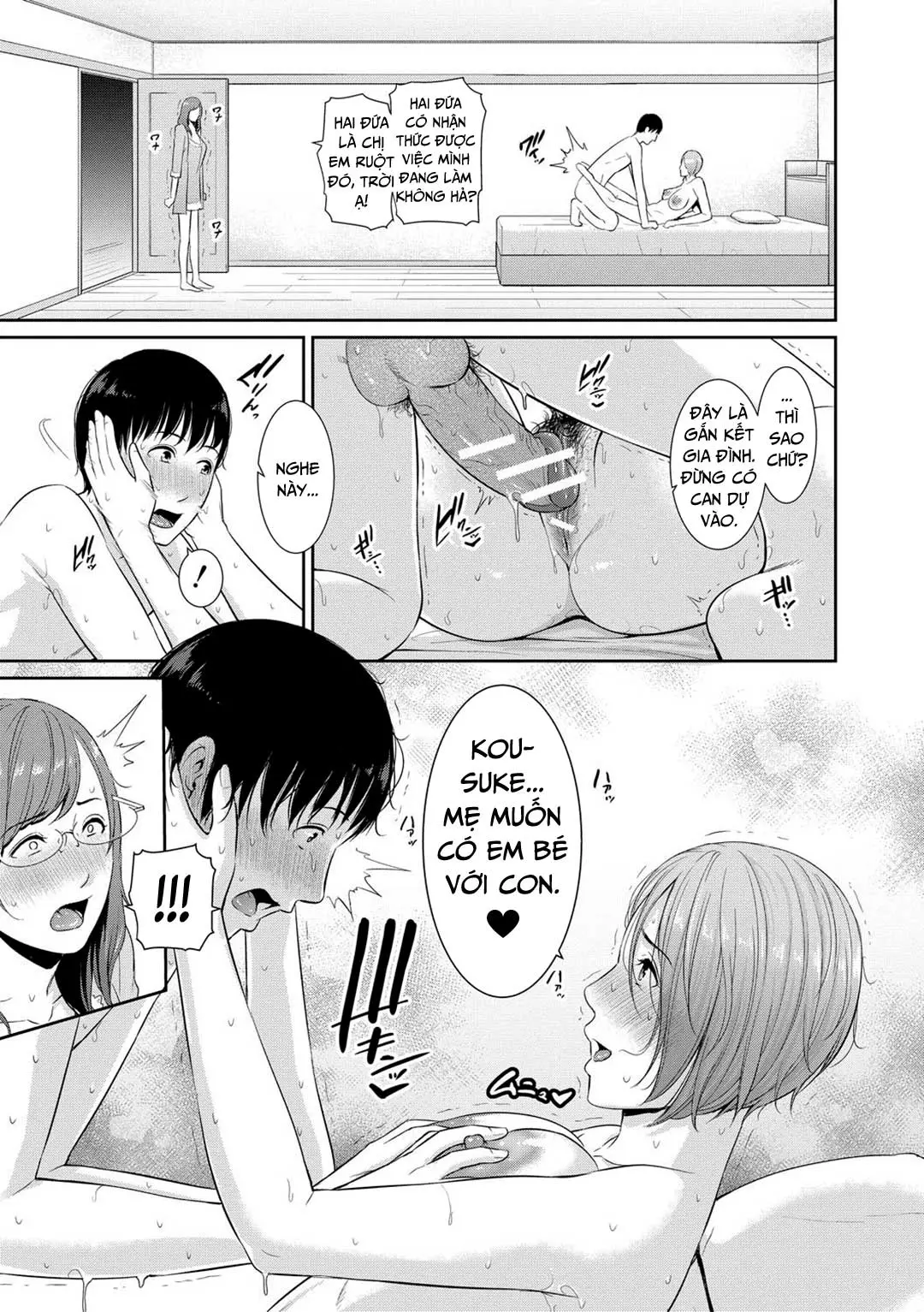 Boku dake no Inbo-tachi | My Three Horny Moms - Full trang 42