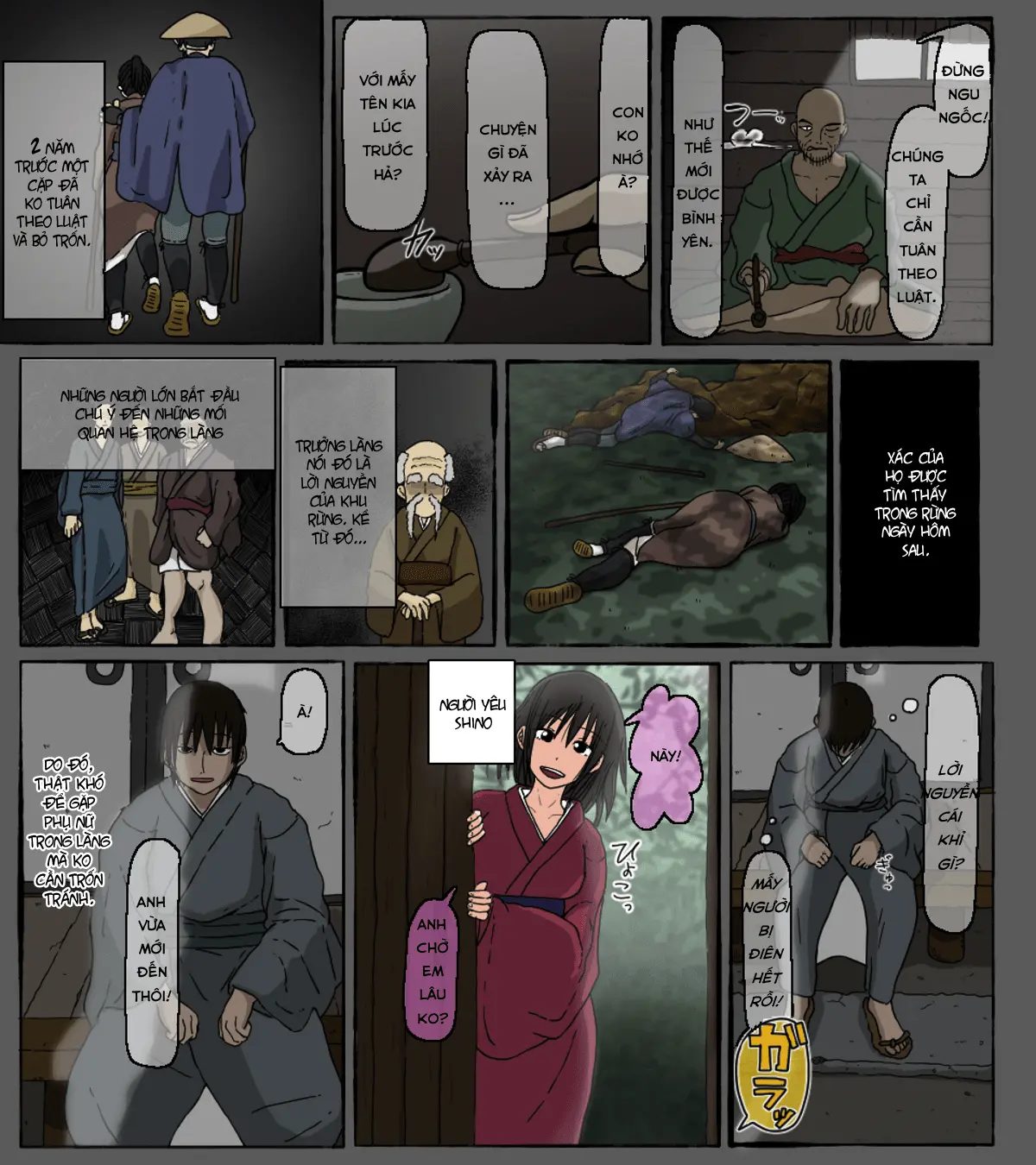 Mura no Okite - Koibito wa Ore no Mae de Hoka no Otoko to Fuufu ni Naru - Full trang 3