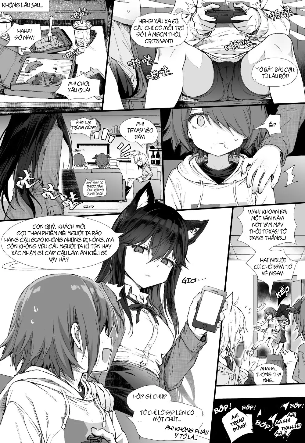 Texas×Exusiai(Arknights) - Vietnamese - Full trang 22
