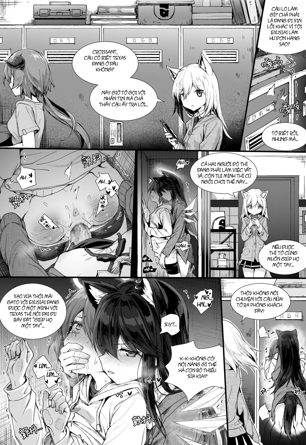 Texas×Exusiai(Arknights) - Vietnamese - Full trang 24