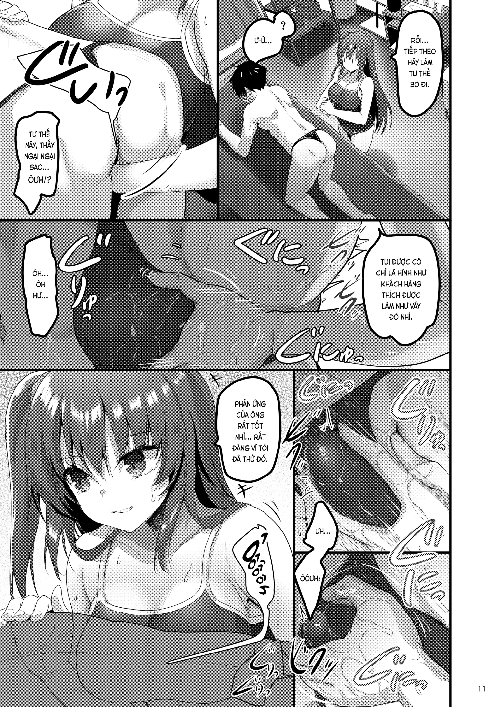 Ecchi na Massage-ya ni Kitara Classmate ga Dete Kita Hanashi | Tới tiệm xoa bóp kích dục, tôi đụng mặt bạn cùng lớp - Full trang 10