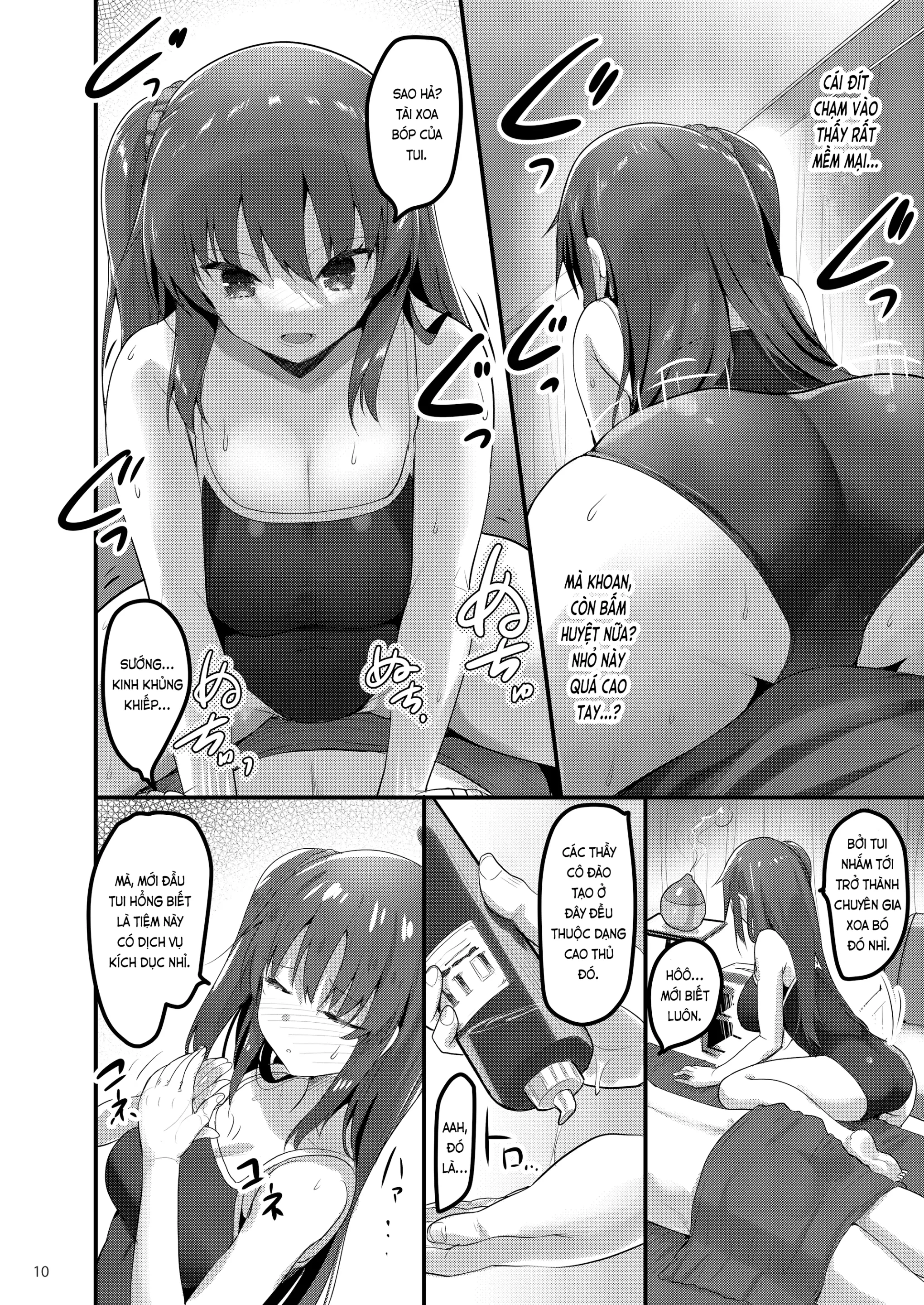 Ecchi na Massage-ya ni Kitara Classmate ga Dete Kita Hanashi | Tới tiệm xoa bóp kích dục, tôi đụng mặt bạn cùng lớp - Full trang 9