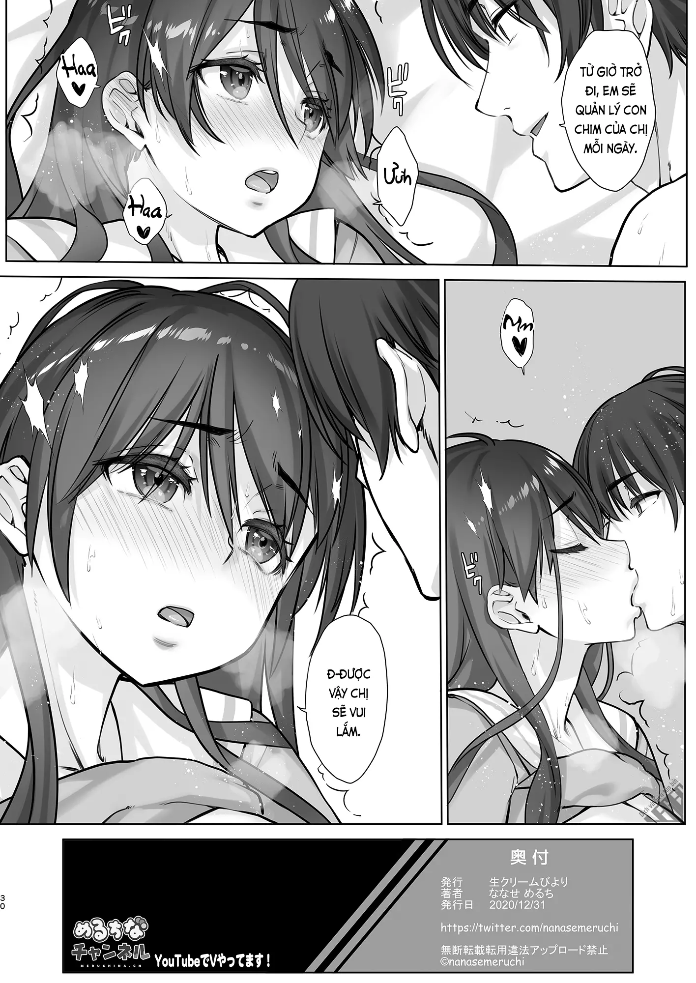 Teihanpatsu JK Onee-chan Manami wa S na Otouto ni Sakaraenai - Full trang 30