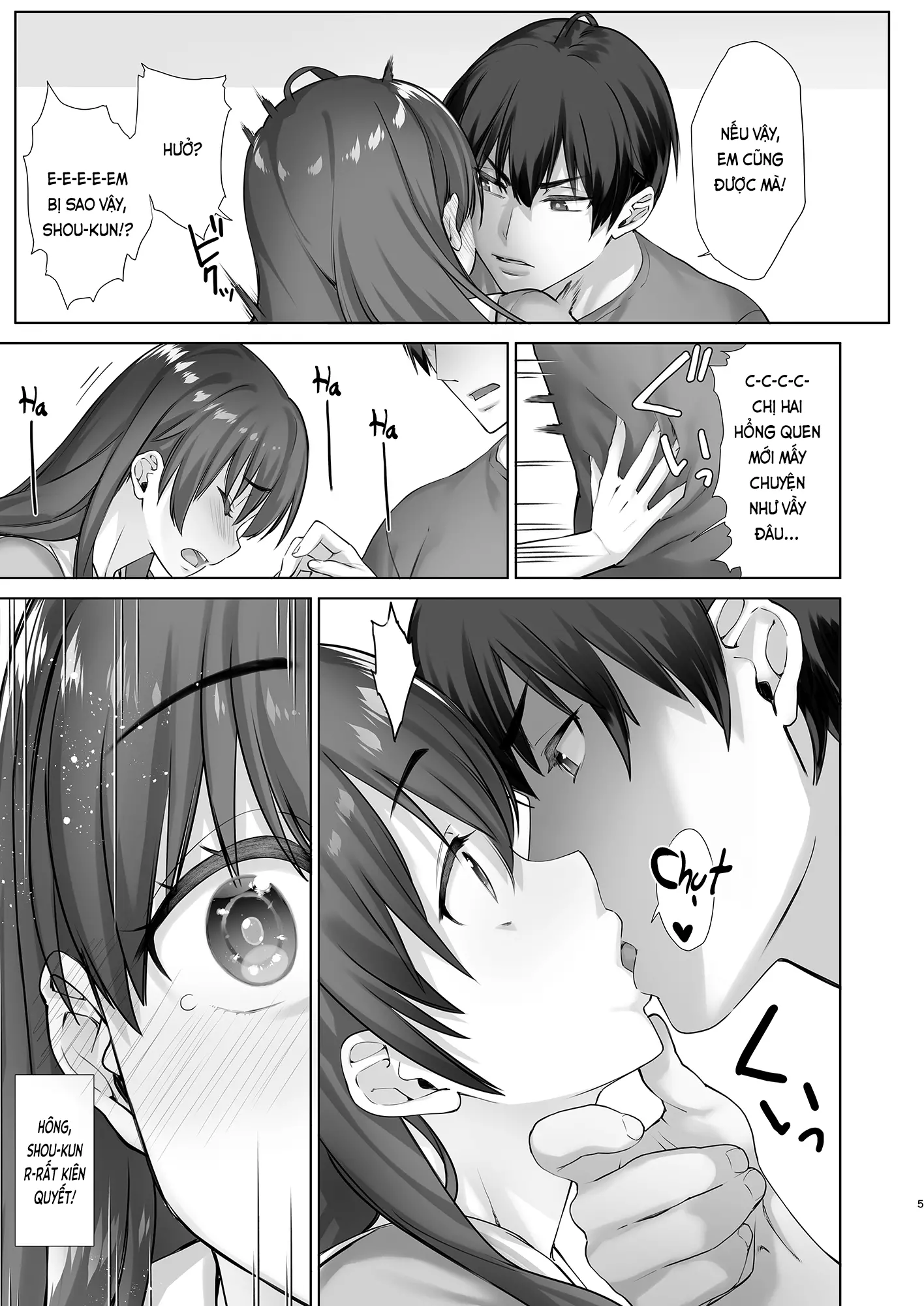 Teihanpatsu JK Onee-chan Manami wa S na Otouto ni Sakaraenai - Full trang 5