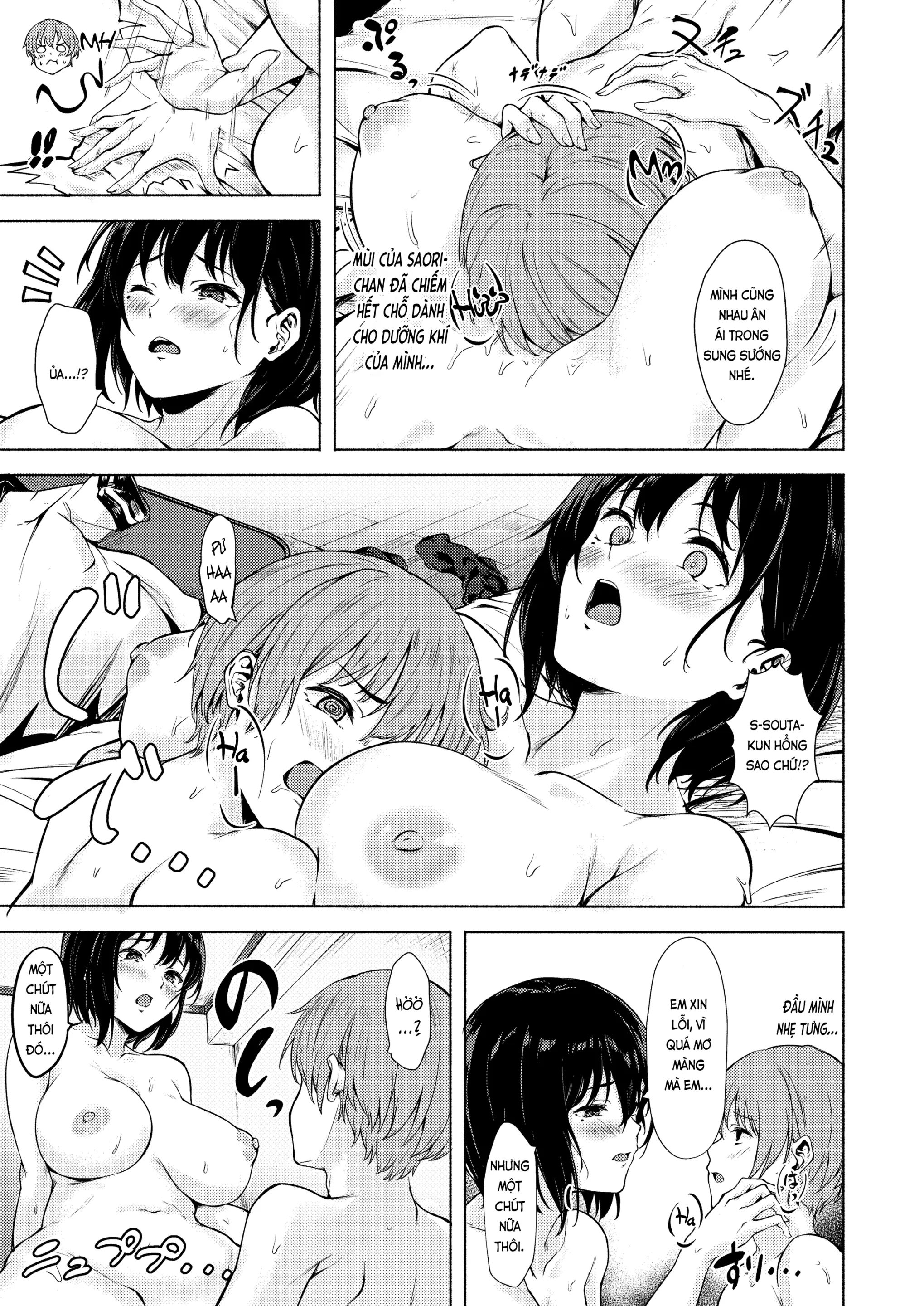 Okki na Saori-chan wa Bukiyou ni Eroi | Saori-chan bự con, dâm mà hậu đậu - Full trang 23