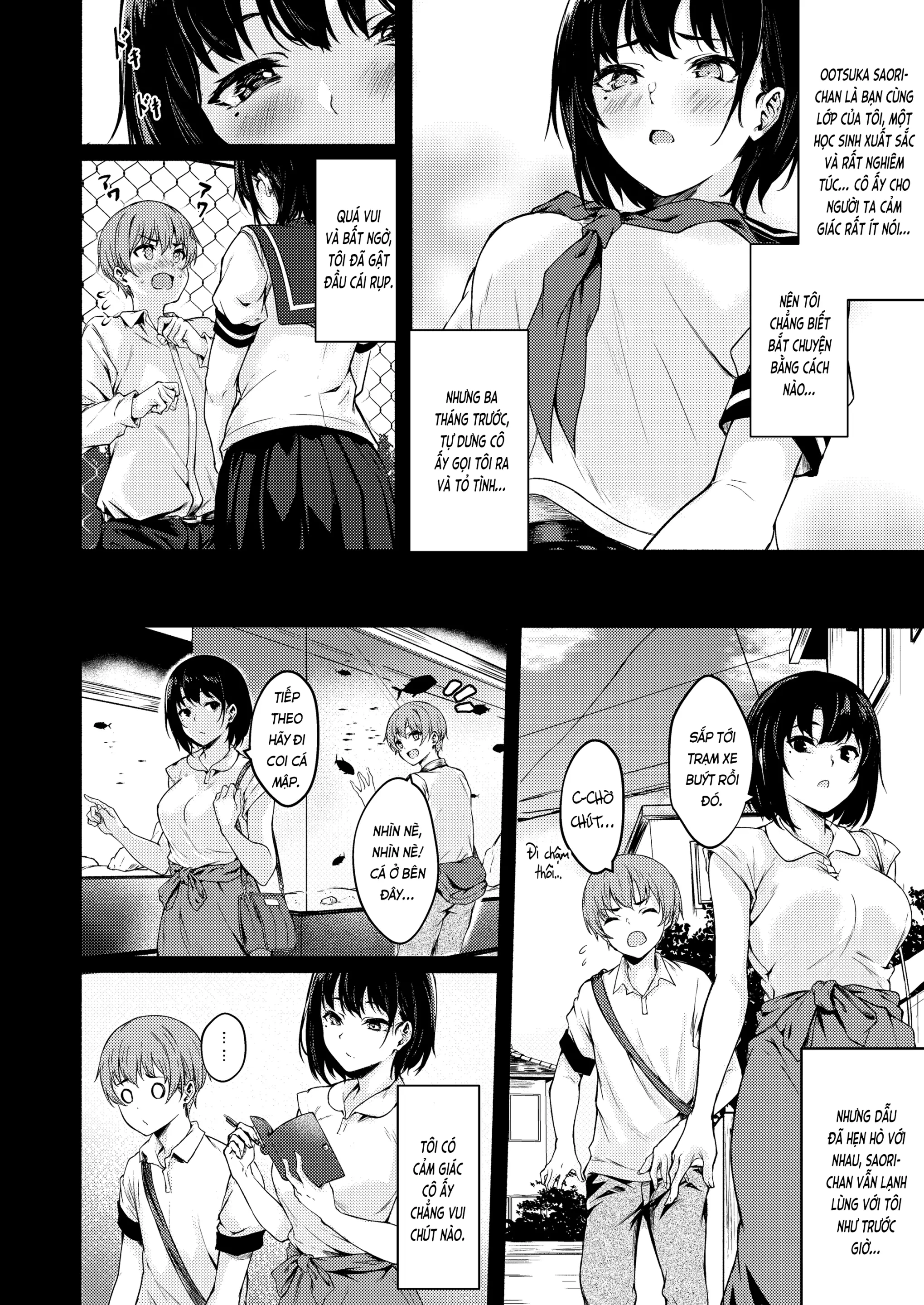 Okki na Saori-chan wa Bukiyou ni Eroi | Saori-chan bự con, dâm mà hậu đậu - Full trang 6
