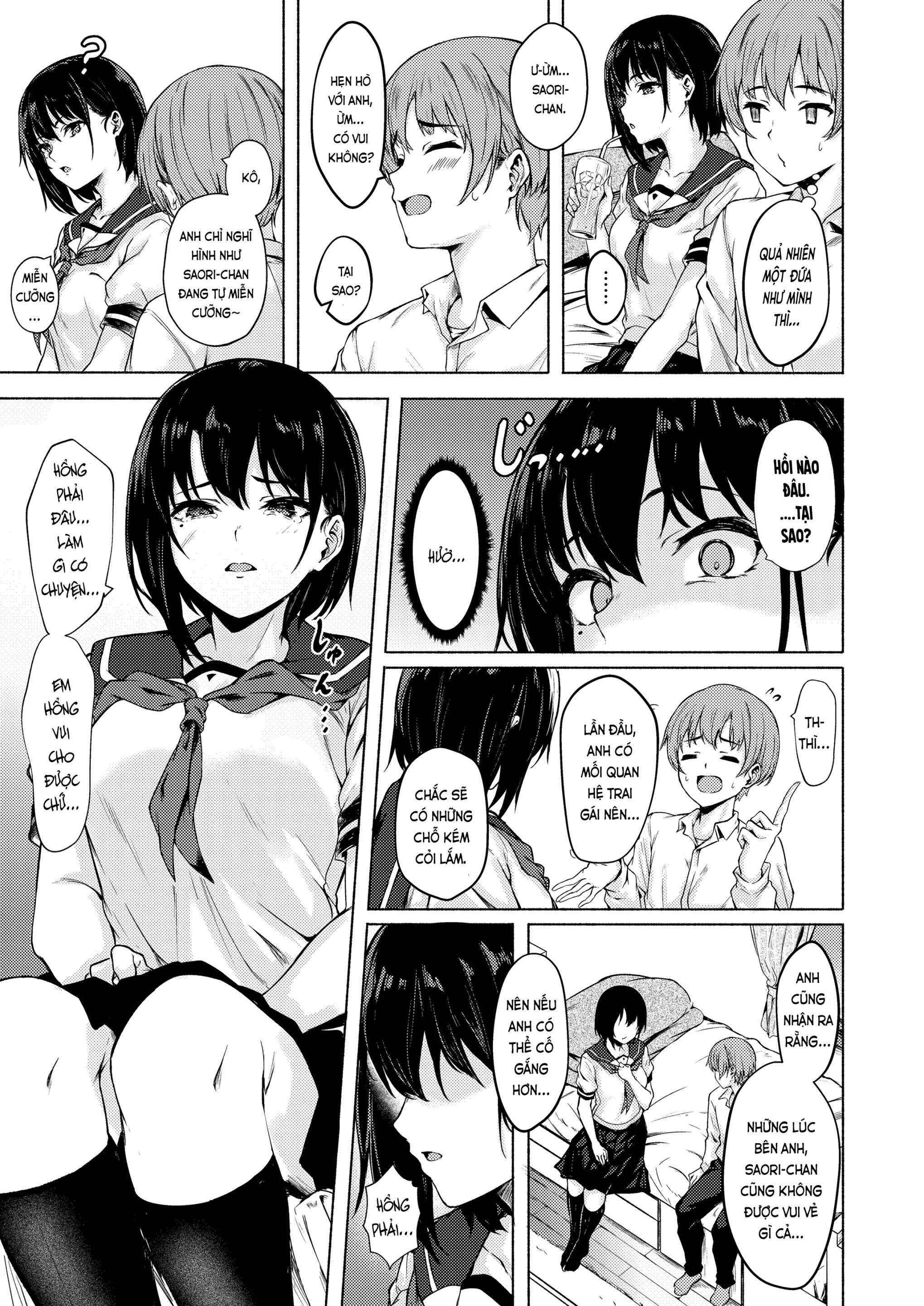 Okki na Saori-chan wa Bukiyou ni Eroi | Saori-chan bự con, dâm mà hậu đậu - Full trang 7
