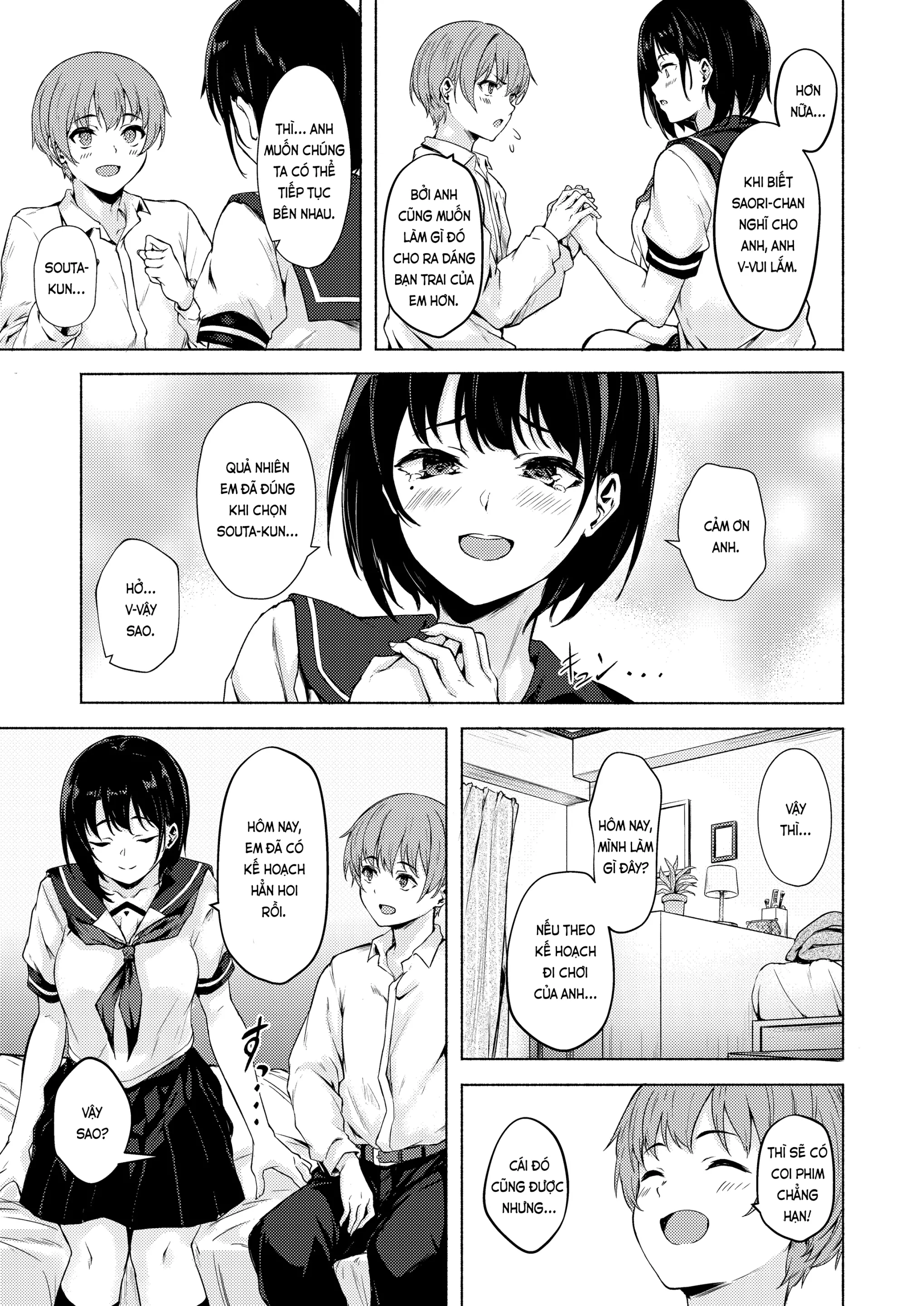 Okki na Saori-chan wa Bukiyou ni Eroi | Saori-chan bự con, dâm mà hậu đậu - Full trang 9
