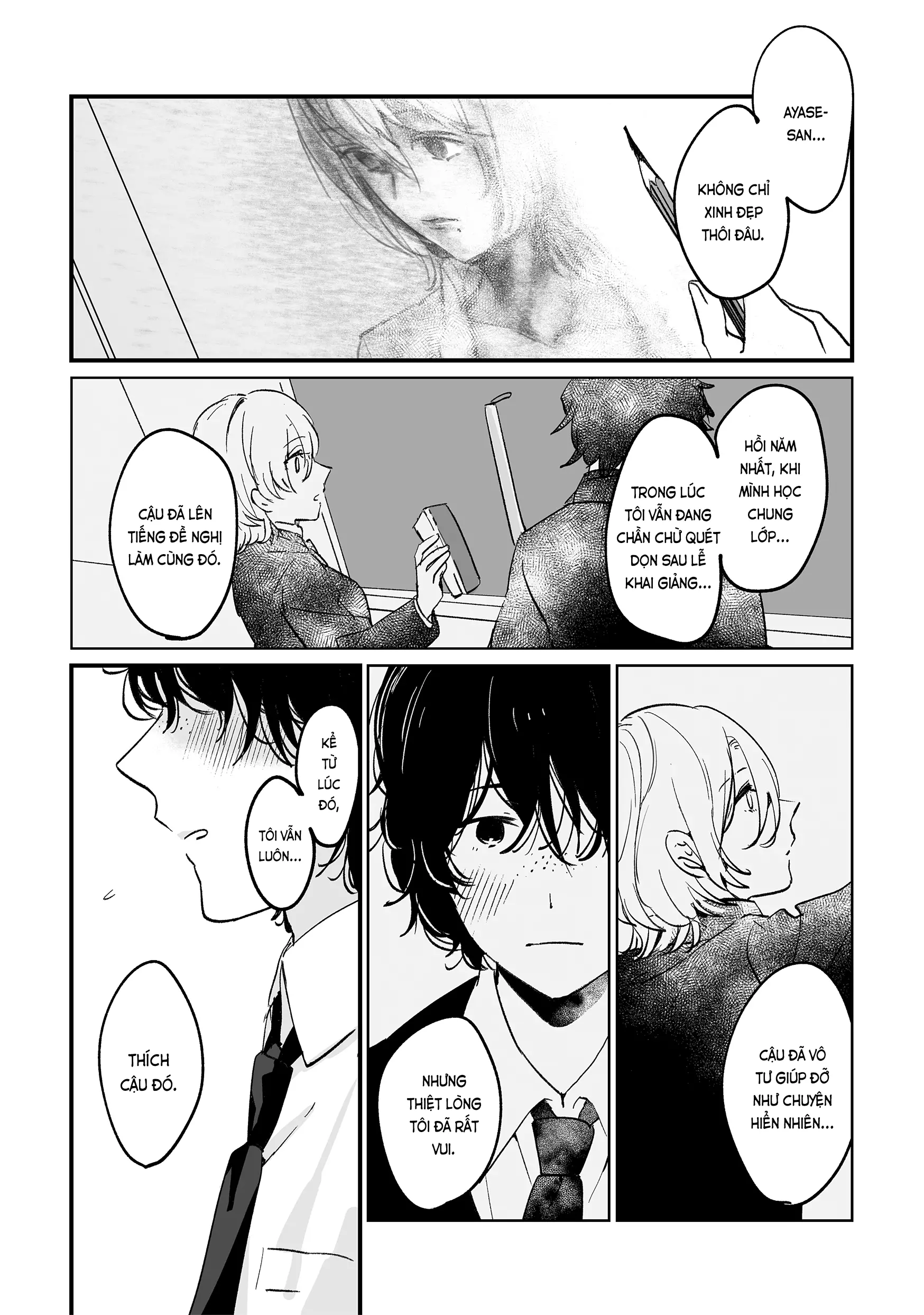 Houkago Sketch - Full trang 8