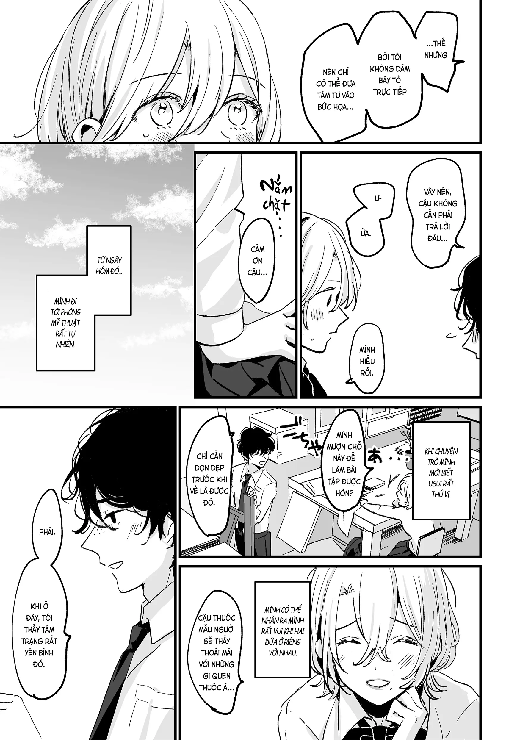 Houkago Sketch - Full trang 9