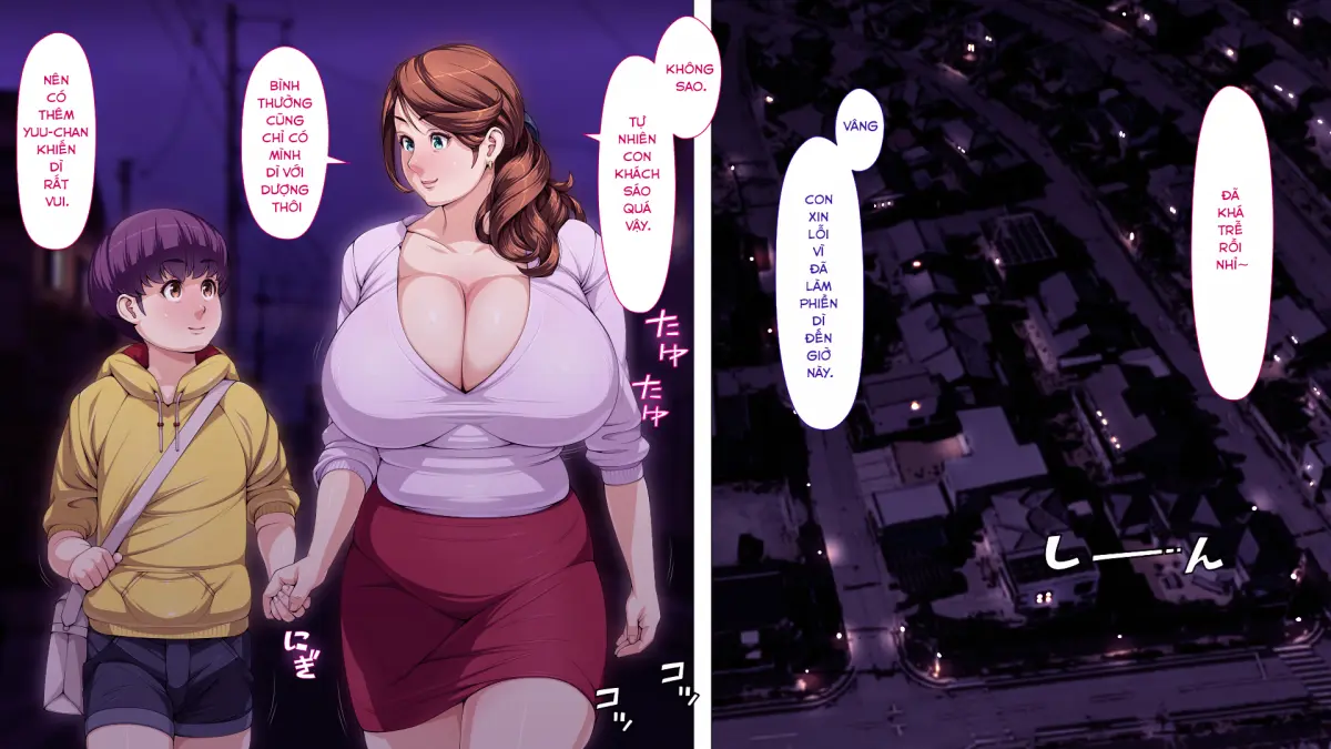 Oba-san to Boku no H na Obenkyou - Full trang 255