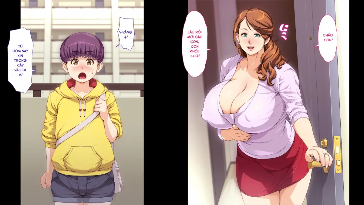 Oba-san to Boku no H na Obenkyou - Full trang 8