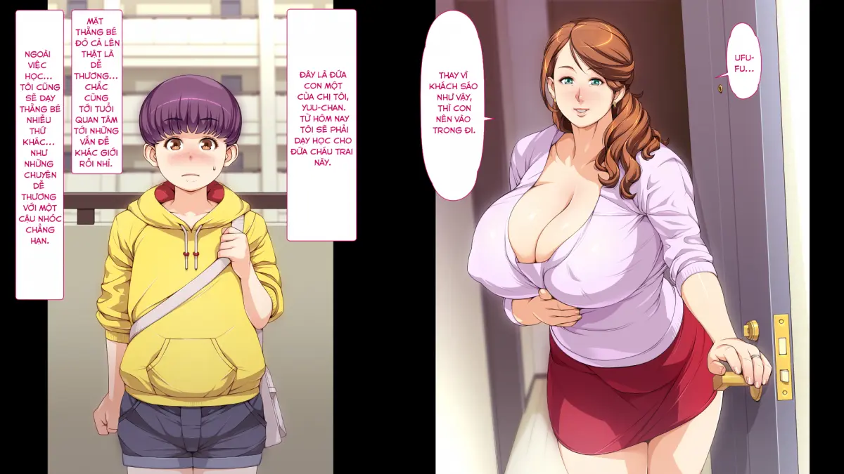 Oba-san to Boku no H na Obenkyou - Full trang 9