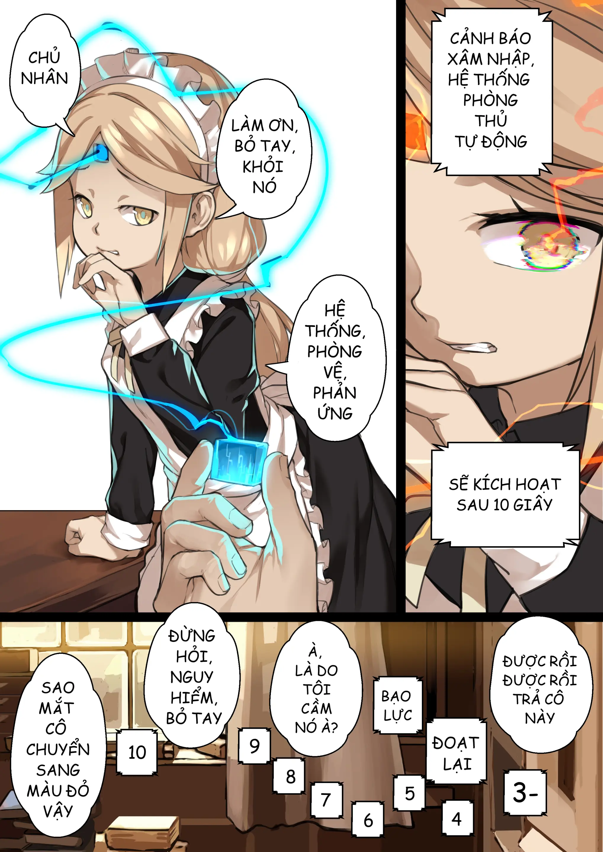MAIDEN SINGULARITY Chapter 2 - Full trang 8