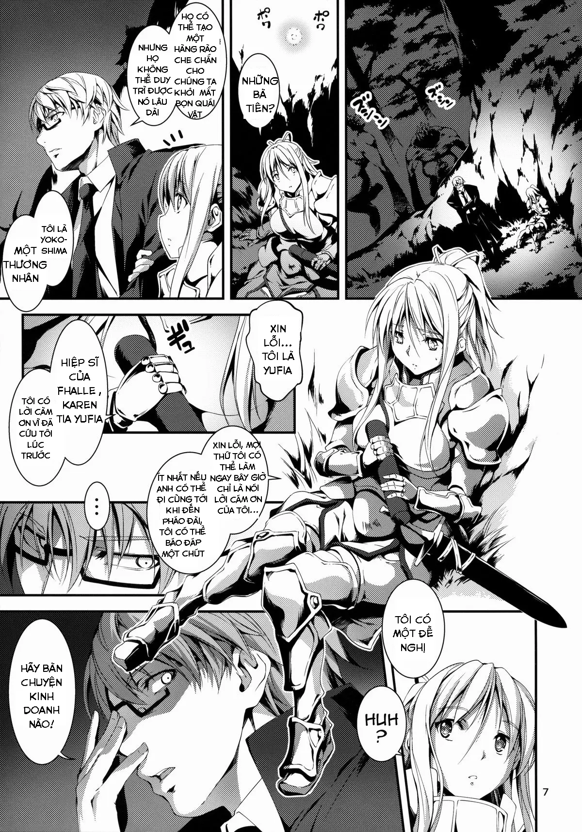 Kuro no Ryman to Kishi Yufia - Full trang 8