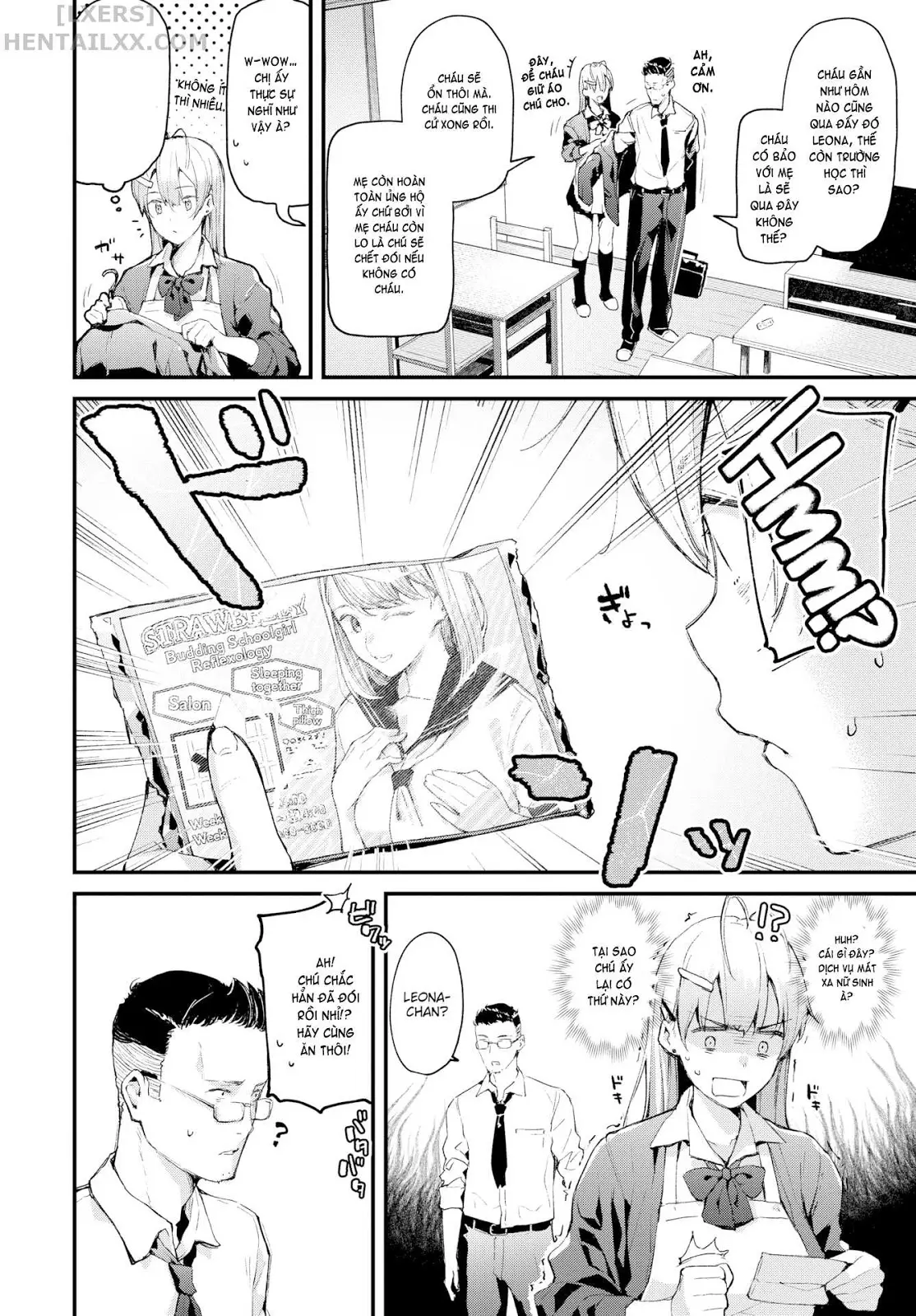 Uninvited Schoolgirl Reflexology - Full trang 2