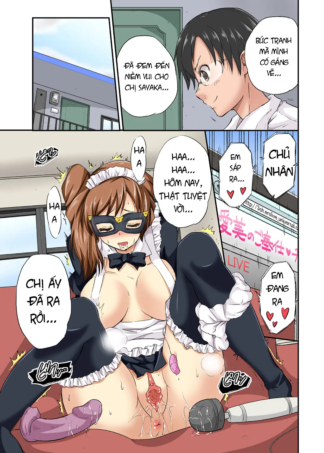 Netorare Hitozuma Net de Nama Nugi Haishinsuru Onna - Manami - Full trang 10