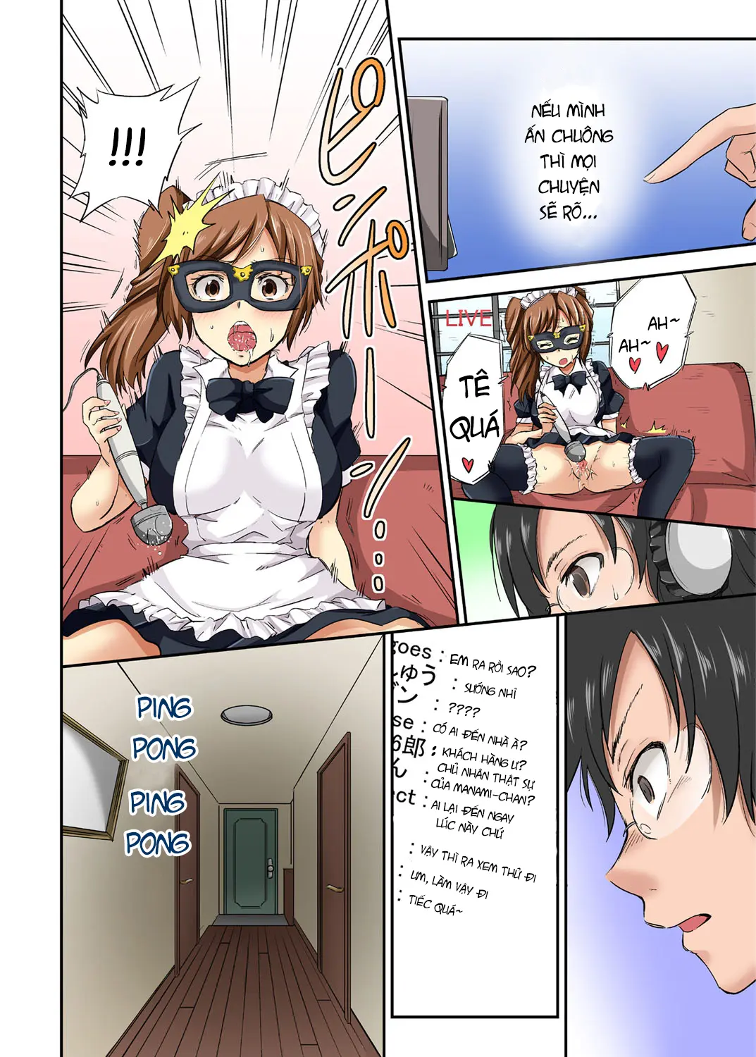 Netorare Hitozuma Net de Nama Nugi Haishinsuru Onna - Manami - Full trang 13