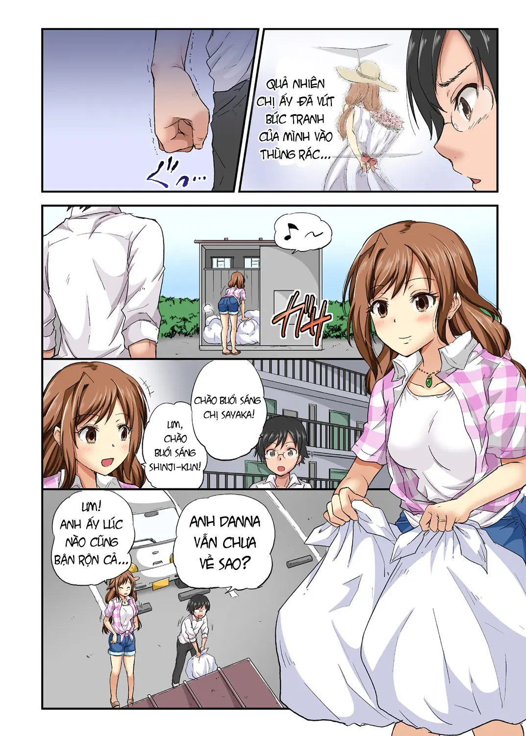 Netorare Hitozuma Net de Nama Nugi Haishinsuru Onna - Manami - Full trang 15