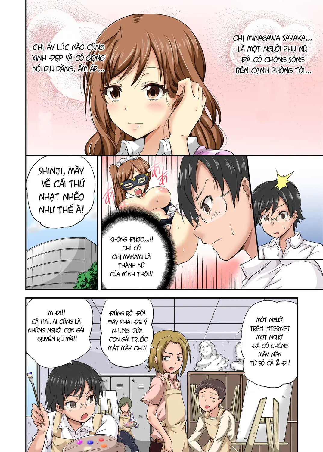 Netorare Hitozuma Net de Nama Nugi Haishinsuru Onna - Manami - Full trang 7