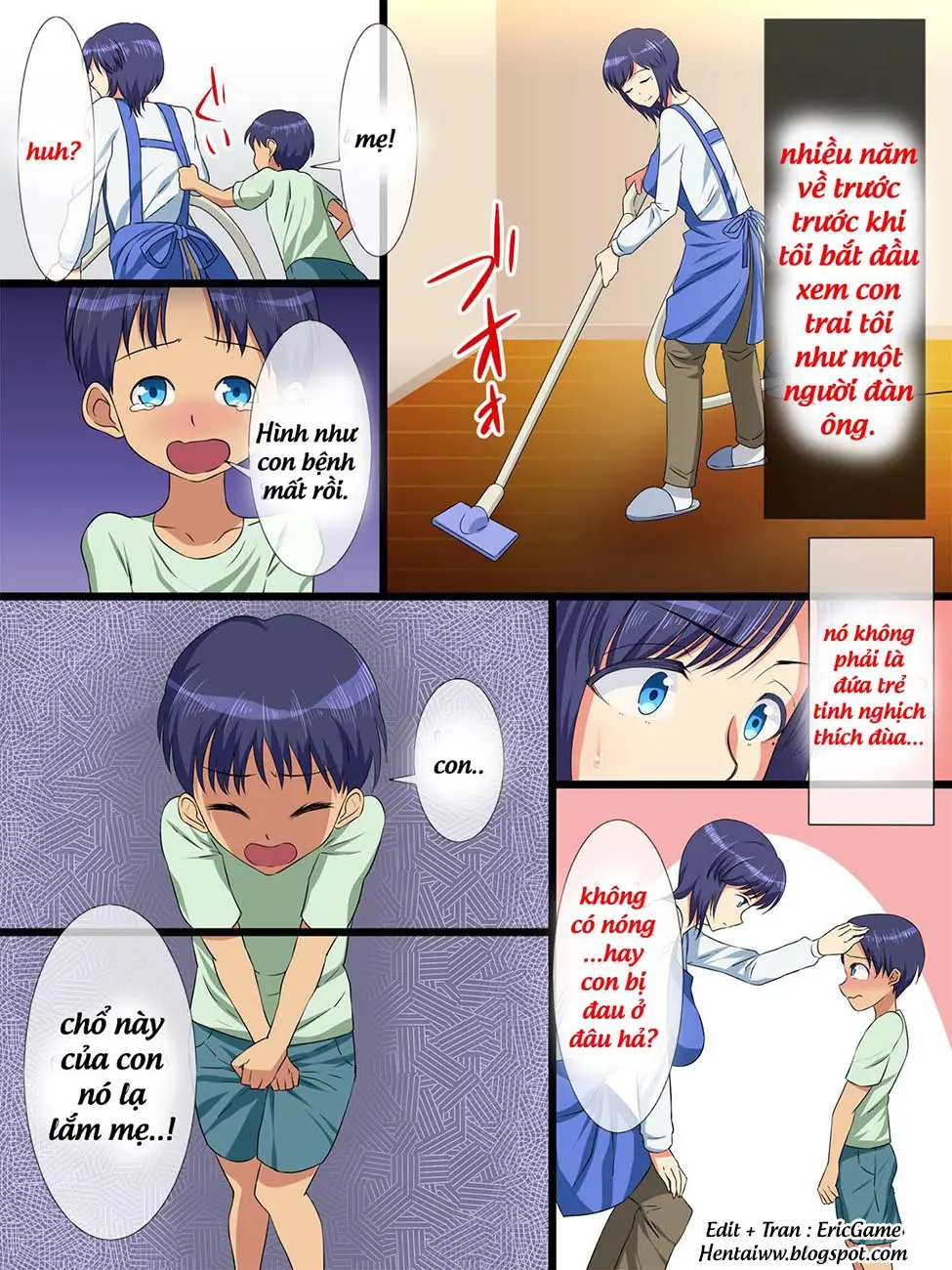 Hahabote! Dougan Kyonyuu Okaa-san ga Musuko ni Haramasarete Shiawase ni Naru Hanashi - Full trang 10
