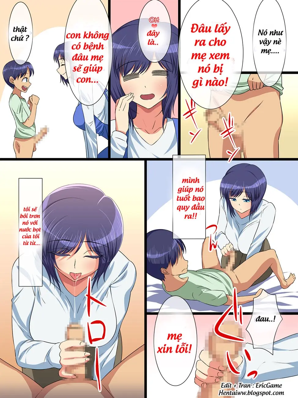 Hahabote! Dougan Kyonyuu Okaa-san ga Musuko ni Haramasarete Shiawase ni Naru Hanashi - Full trang 11
