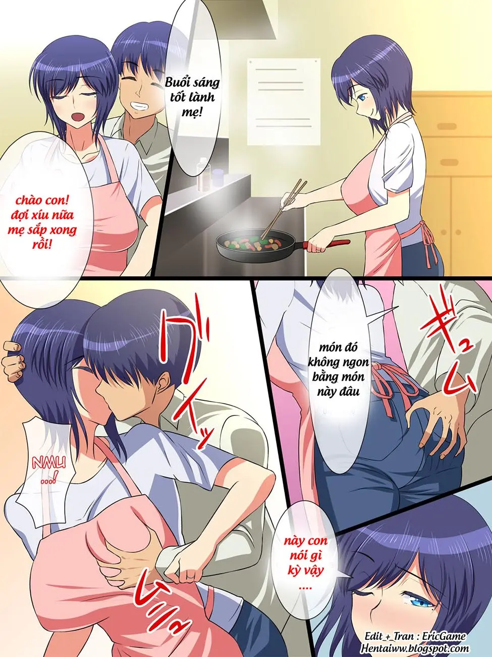 Hahabote! Dougan Kyonyuu Okaa-san ga Musuko ni Haramasarete Shiawase ni Naru Hanashi - Full trang 28