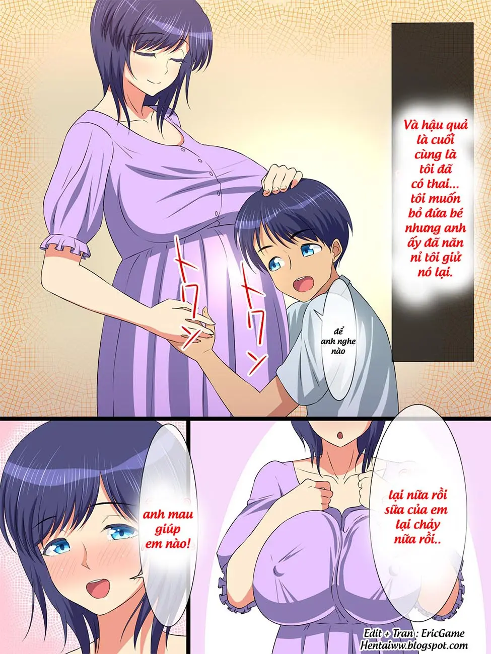 Hahabote! Dougan Kyonyuu Okaa-san ga Musuko ni Haramasarete Shiawase ni Naru Hanashi - Full trang 30