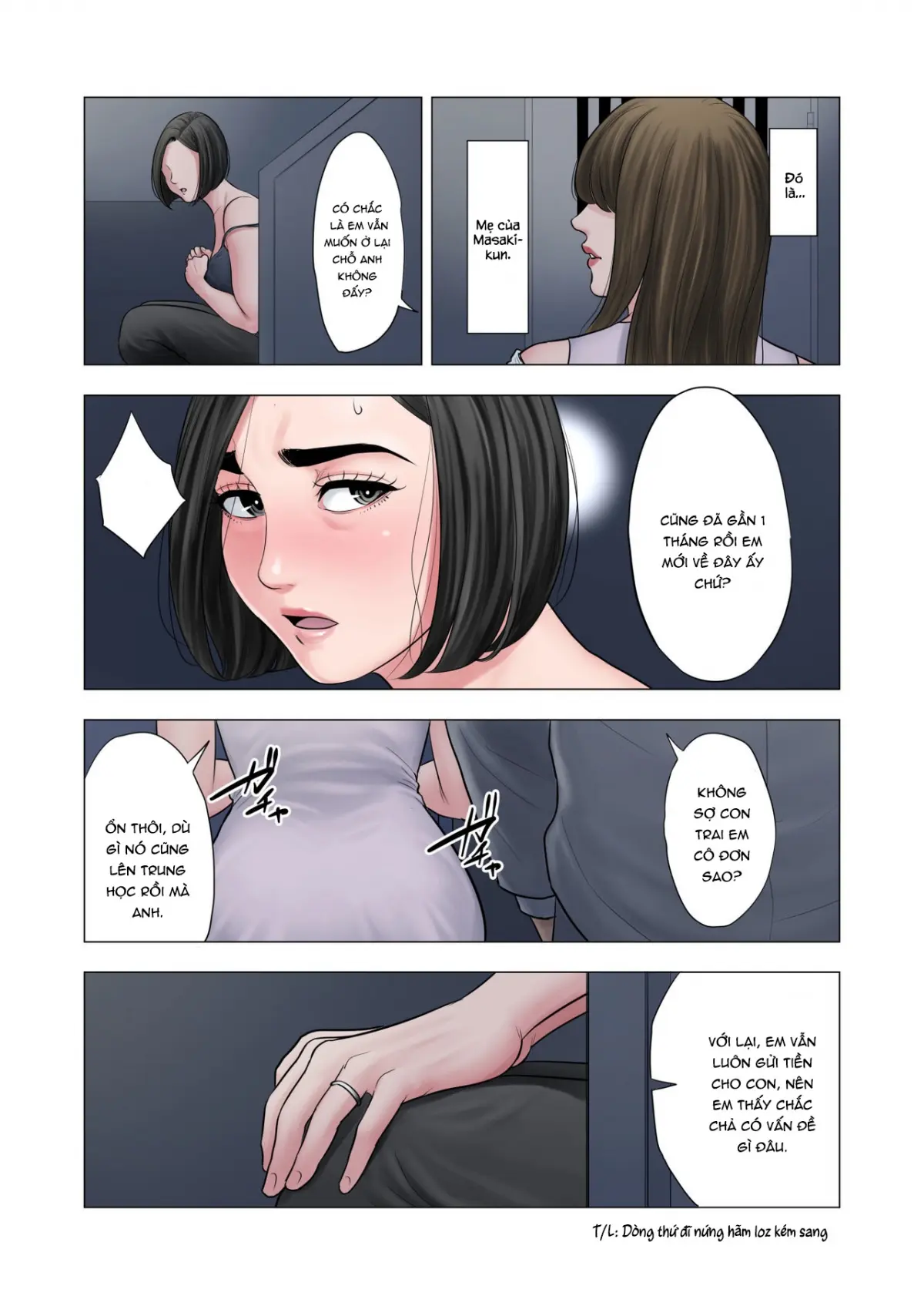 Rinjin Soukan ~ Danchizuma to Danshi Gakusei no Ibitsu na Kankei ~ - Full trang 44